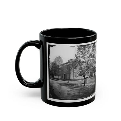 Richmond, Va. Residence Of Alexander H. Stephens, Vice President, C.S.A. (U.S. Civil War) Black Coffee Mug-Go Mug Yourself
