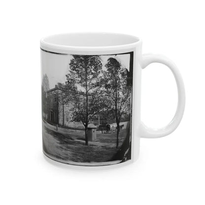 Richmond, Va. Residence Of Alexander H. Stephens, Vice President, C.S.A. (U.S. Civil War) White Coffee Mug-Go Mug Yourself