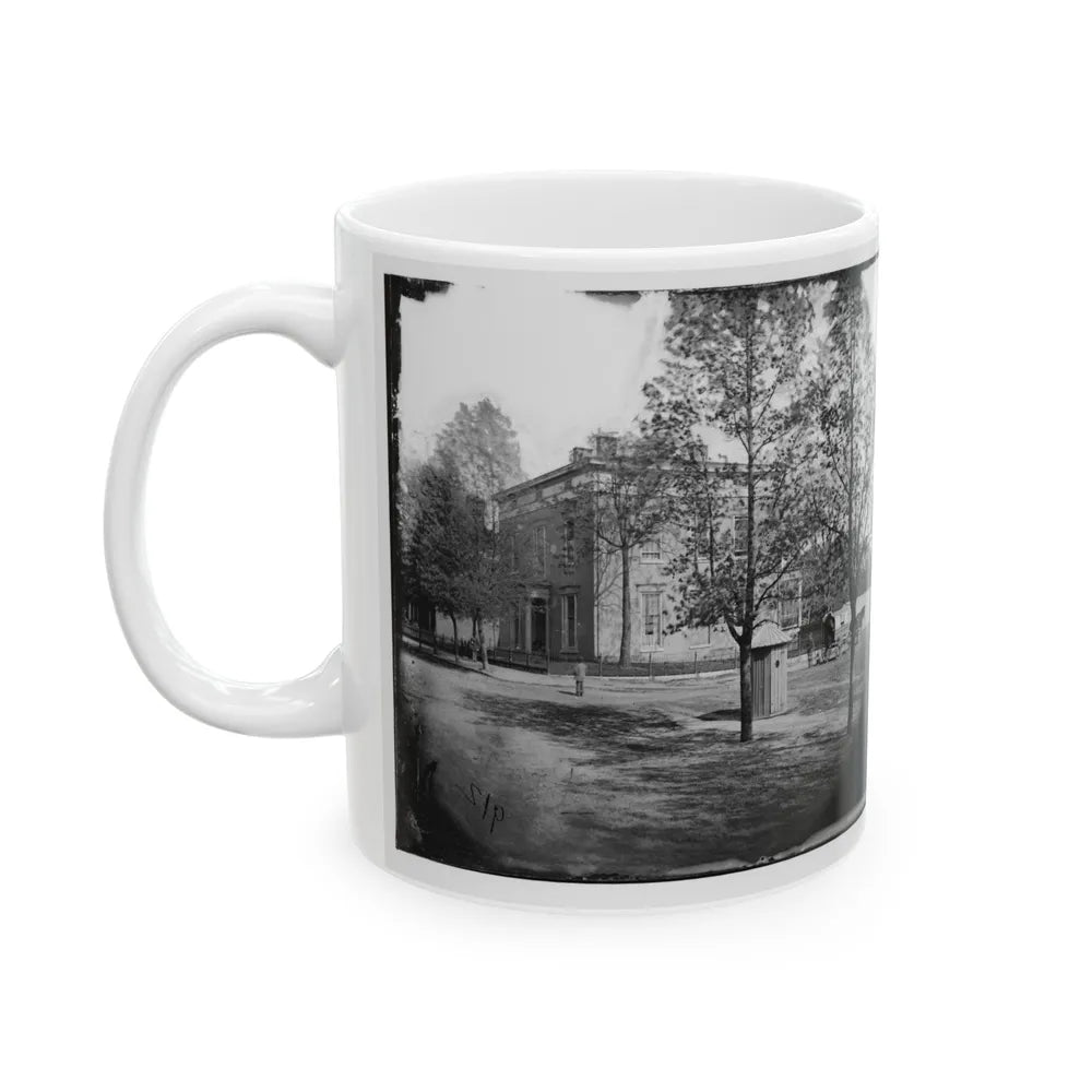 Richmond, Va. Residence Of Alexander H. Stephens, Vice President, C.S.A. (U.S. Civil War) White Coffee Mug-Go Mug Yourself