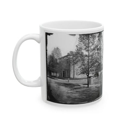 Richmond, Va. Residence Of Alexander H. Stephens, Vice President, C.S.A. (U.S. Civil War) White Coffee Mug-Go Mug Yourself
