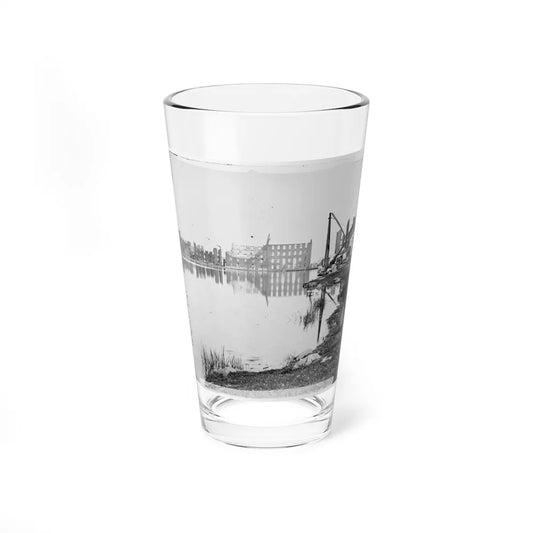 Richmond, Va. Ruined Buildings On Banks Of The Canal Basin (U.S. Civil War) Pint Glass 16oz-16oz-Go Mug Yourself