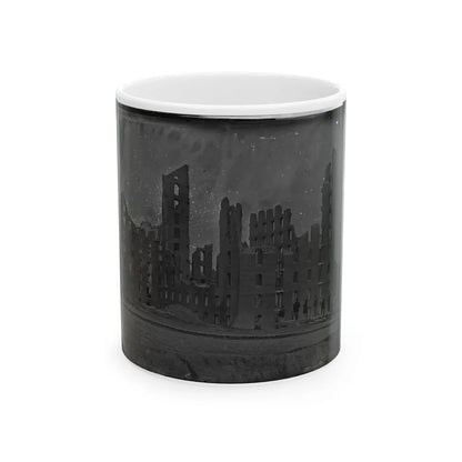 Richmond, Va. Ruins Of The Gallego Flour Mill; A Later View (U.S. Civil War) White Coffee Mug-11oz-Go Mug Yourself