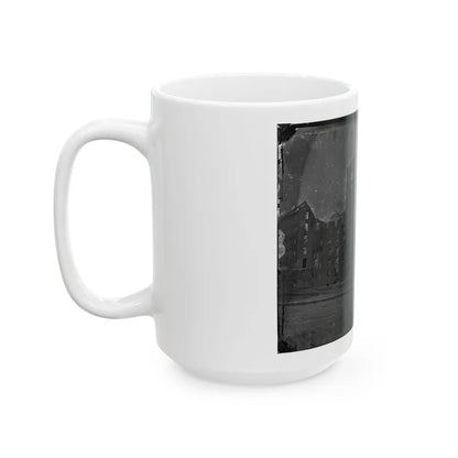 Richmond, Va. Ruins Of The Gallego Flour Mill; A Later View (U.S. Civil War) White Coffee Mug-Go Mug Yourself