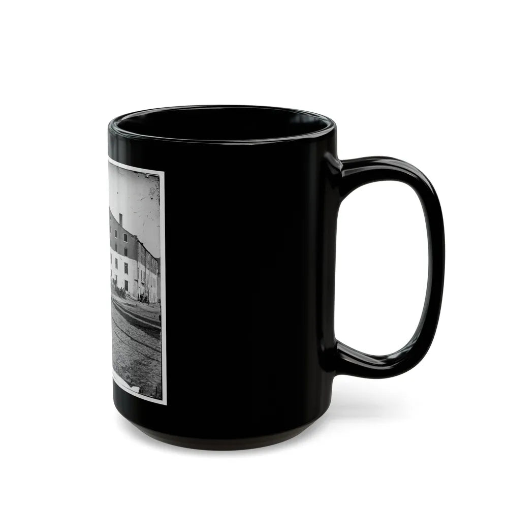 Richmond, Va. Side And Rear View Of Libby Prison (U.S. Civil War) Black Coffee Mug-Go Mug Yourself