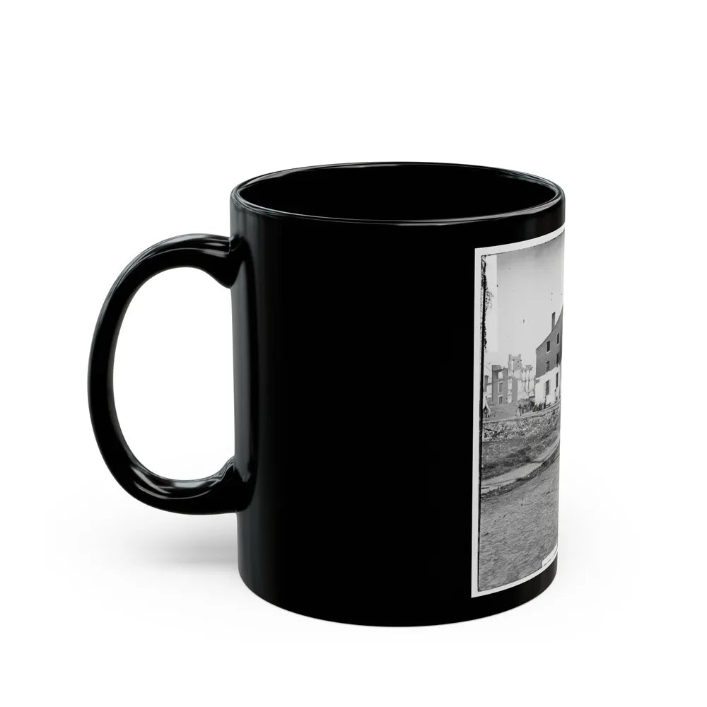 Richmond, Va. Side And Rear View Of Libby Prison (U.S. Civil War) Black Coffee Mug-Go Mug Yourself