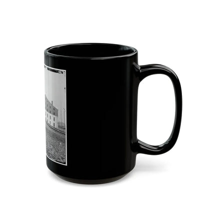 Richmond, Va. Side View Of Libby Prison (U.S. Civil War) Black Coffee Mug-Go Mug Yourself