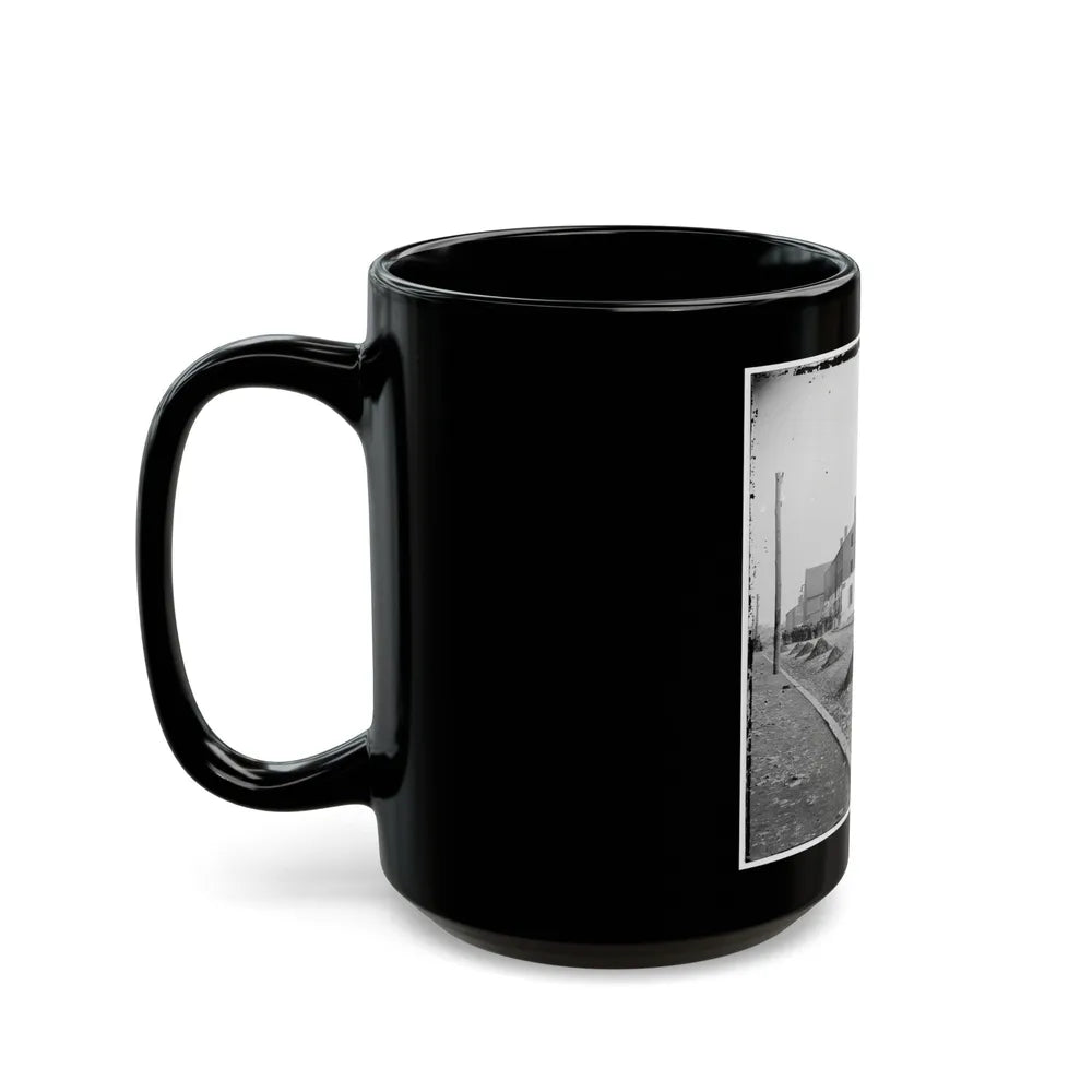 Richmond, Va. Side View Of Libby Prison (U.S. Civil War) Black Coffee Mug-Go Mug Yourself