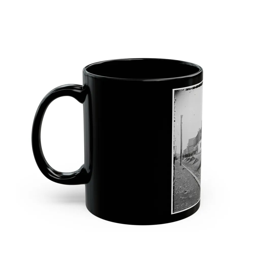 Richmond, Va. Side View Of Libby Prison (U.S. Civil War) Black Coffee Mug-Go Mug Yourself