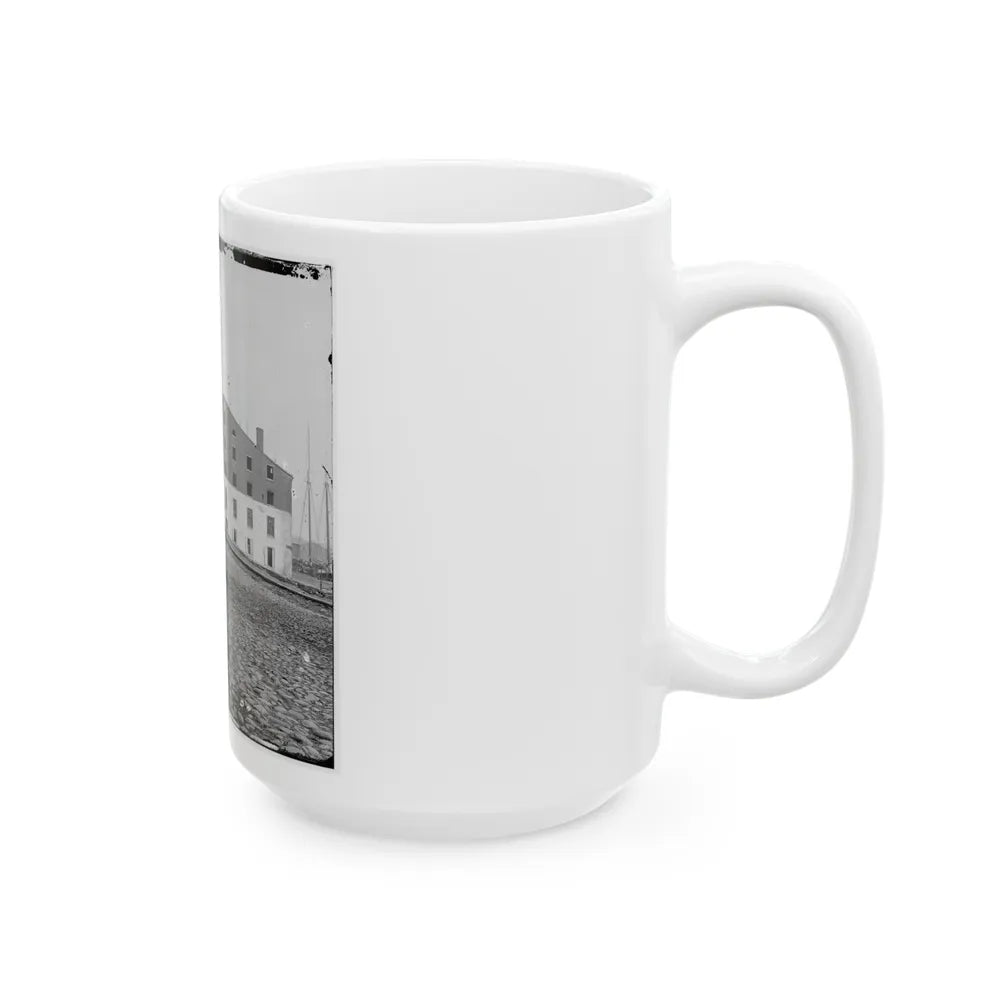 Richmond, Va. Side View Of Libby Prison (U.S. Civil War) White Coffee Mug-Go Mug Yourself