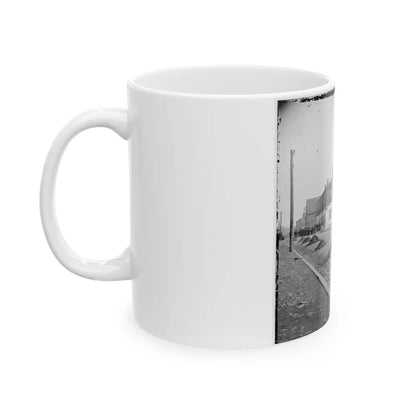 Richmond, Va. Side View Of Libby Prison (U.S. Civil War) White Coffee Mug-Go Mug Yourself