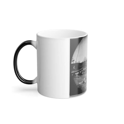 Richmond, Va. The Belle Isle Railroad Bridge (Covered) From the South Bank (U.S. Civil War) Color Changing Coffee Mug 11oz-Go Mug Yourself