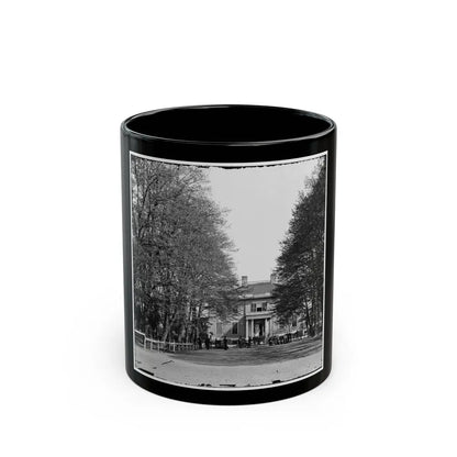 Richmond, Va. The Governor's Mansion (U.S. Civil War) Black Coffee Mug-11oz-Go Mug Yourself