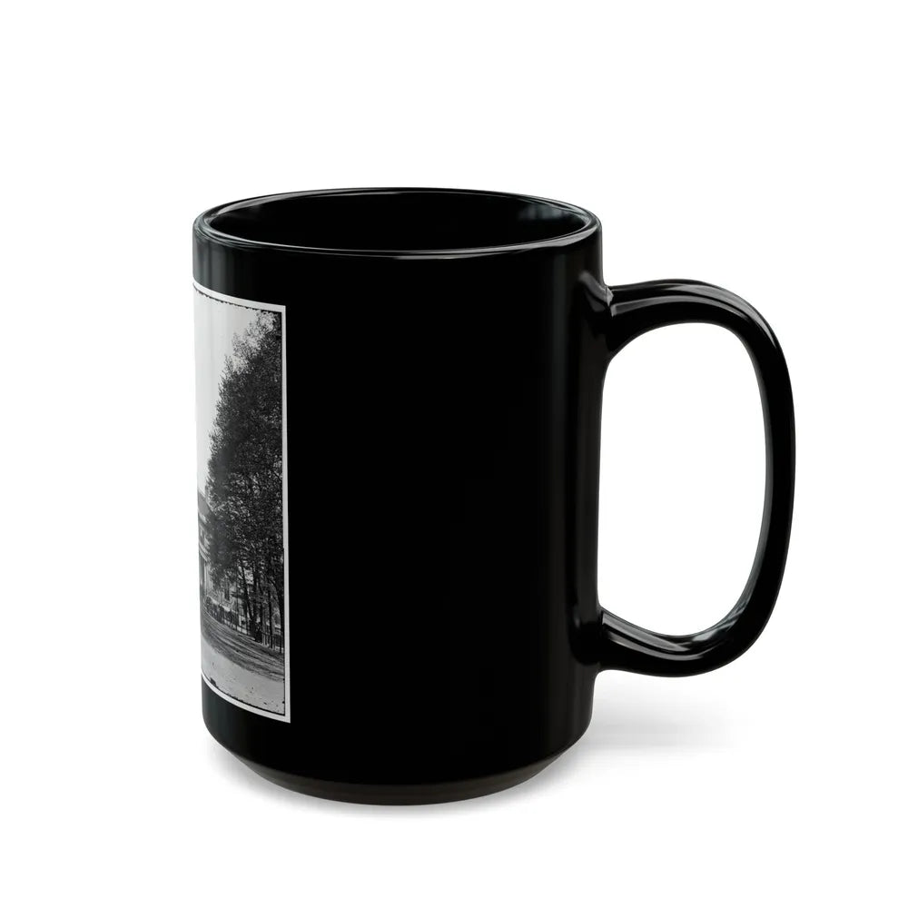 Richmond, Va. The Governor's Mansion (U.S. Civil War) Black Coffee Mug-Go Mug Yourself