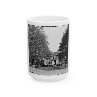 Richmond, Va. The Governor's Mansion (U.S. Civil War) White Coffee Mug-15oz-Go Mug Yourself