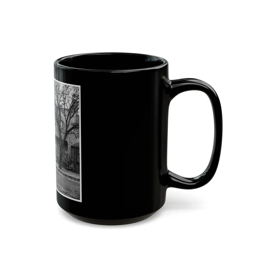 Richmond, Va. The Old Stone House ( Washington's Headquarters, 1916 East Main Street (U.S. Civil War) Black Coffee Mug-Go Mug Yourself