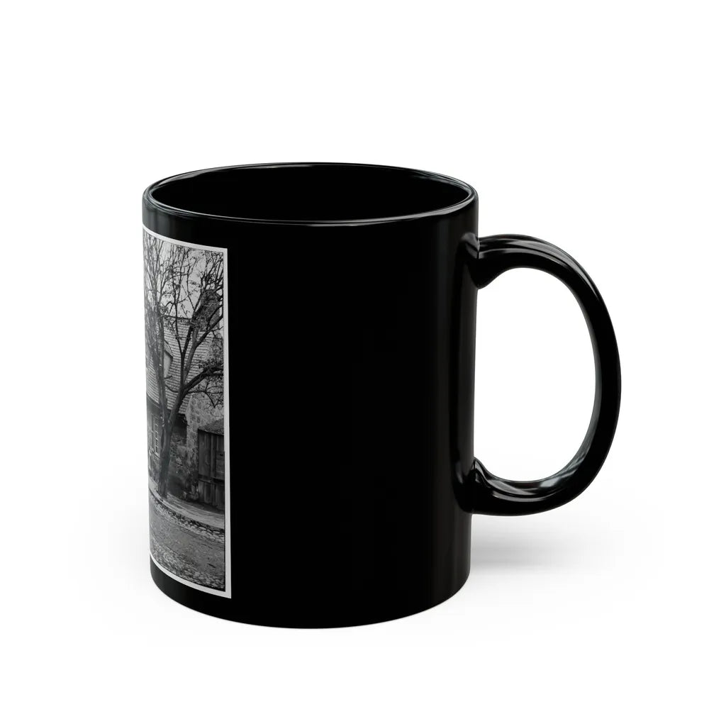 Richmond, Va. The Old Stone House ( Washington's Headquarters, 1916 East Main Street (U.S. Civil War) Black Coffee Mug-Go Mug Yourself