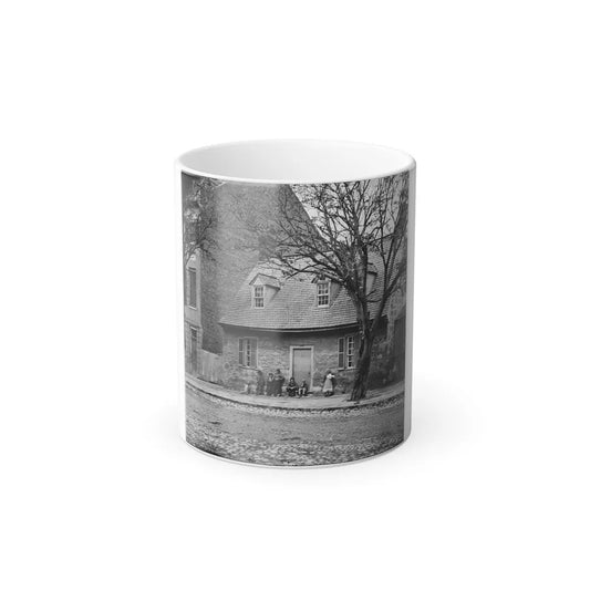 Richmond, Va. The Old Stone House ( Washington's Headquarters, 1916 East Main Street (U.S. Civil War) Color Changing Coffee Mug 11oz-11oz-Go Mug Yourself