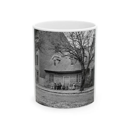 Richmond, Va. The Old Stone House ( Washington's Headquarters, 1916 East Main Street (U.S. Civil War) White Coffee Mug-11oz-Go Mug Yourself