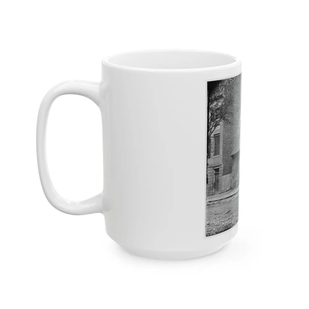 Richmond, Va. The Old Stone House ( Washington's Headquarters, 1916 East Main Street (U.S. Civil War) White Coffee Mug-Go Mug Yourself