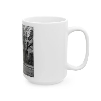 Richmond, Va. The Old Stone House ( Washington's Headquarters, 1916 East Main Street (U.S. Civil War) White Coffee Mug-Go Mug Yourself