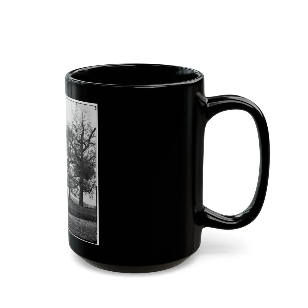 Richmond, Va. Tomb Of President James Monroe In Hollywood Cemetery (U.S. Civil War) Black Coffee Mug-Go Mug Yourself