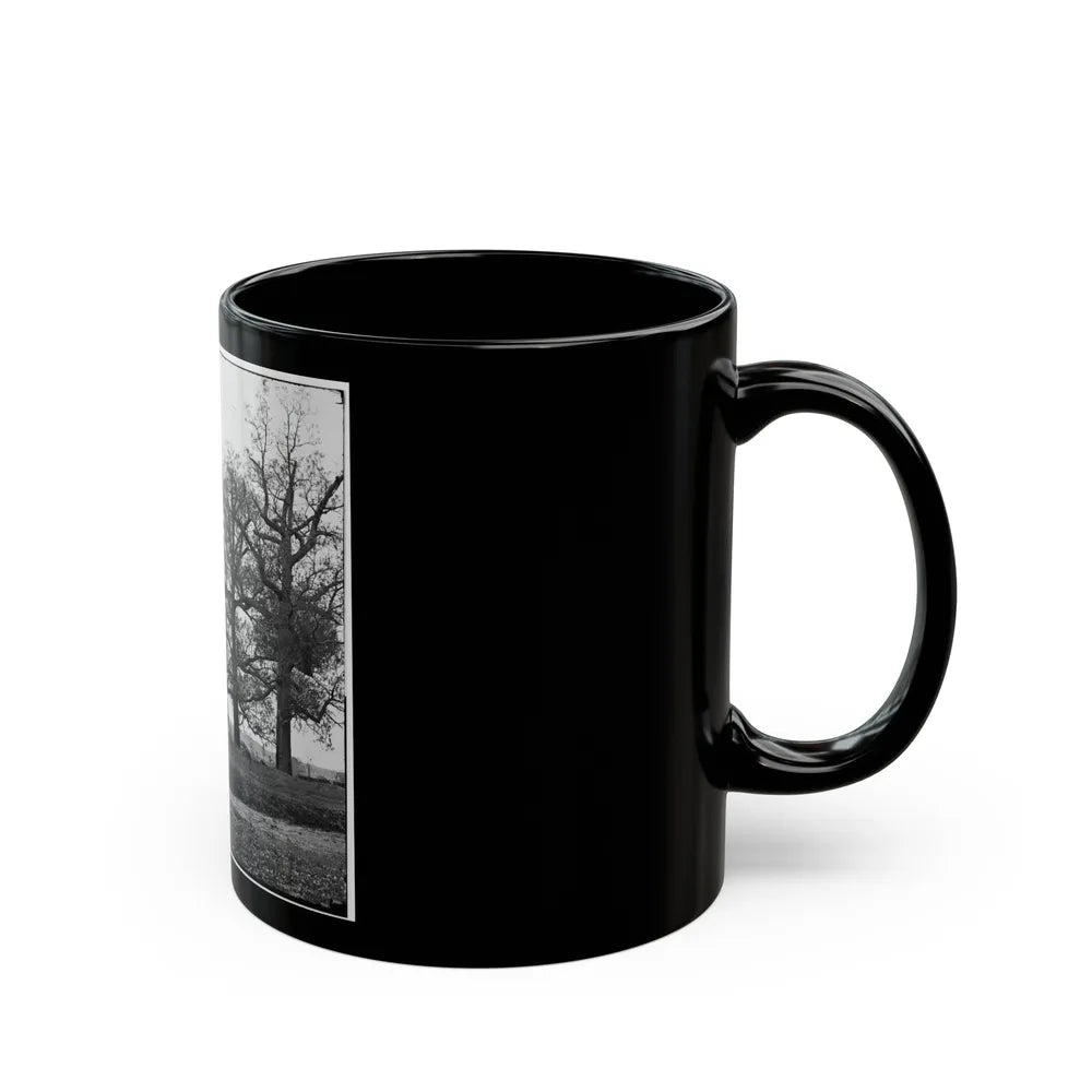 Richmond, Va. Tomb Of President James Monroe In Hollywood Cemetery (U.S. Civil War) Black Coffee Mug-Go Mug Yourself