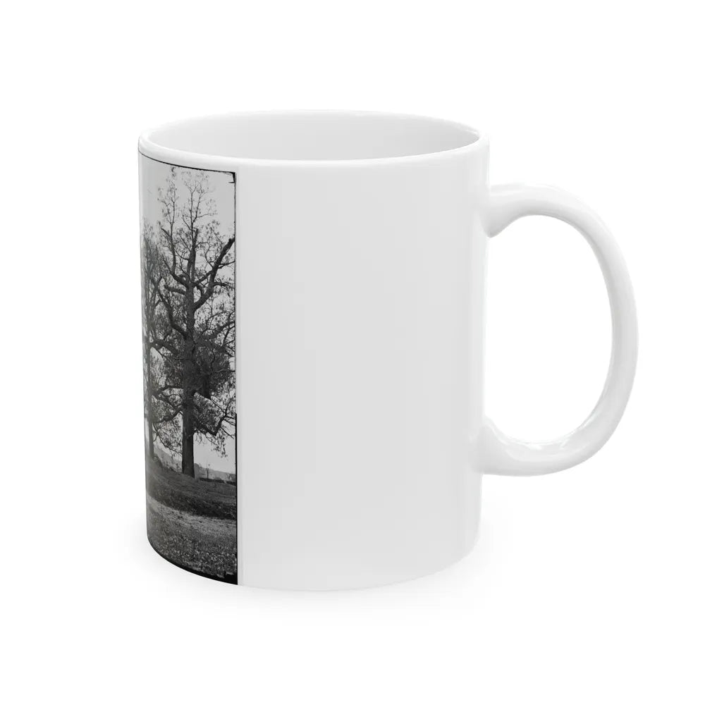 Richmond, Va. Tomb Of President James Monroe In Hollywood Cemetery (U.S. Civil War) White Coffee Mug-Go Mug Yourself