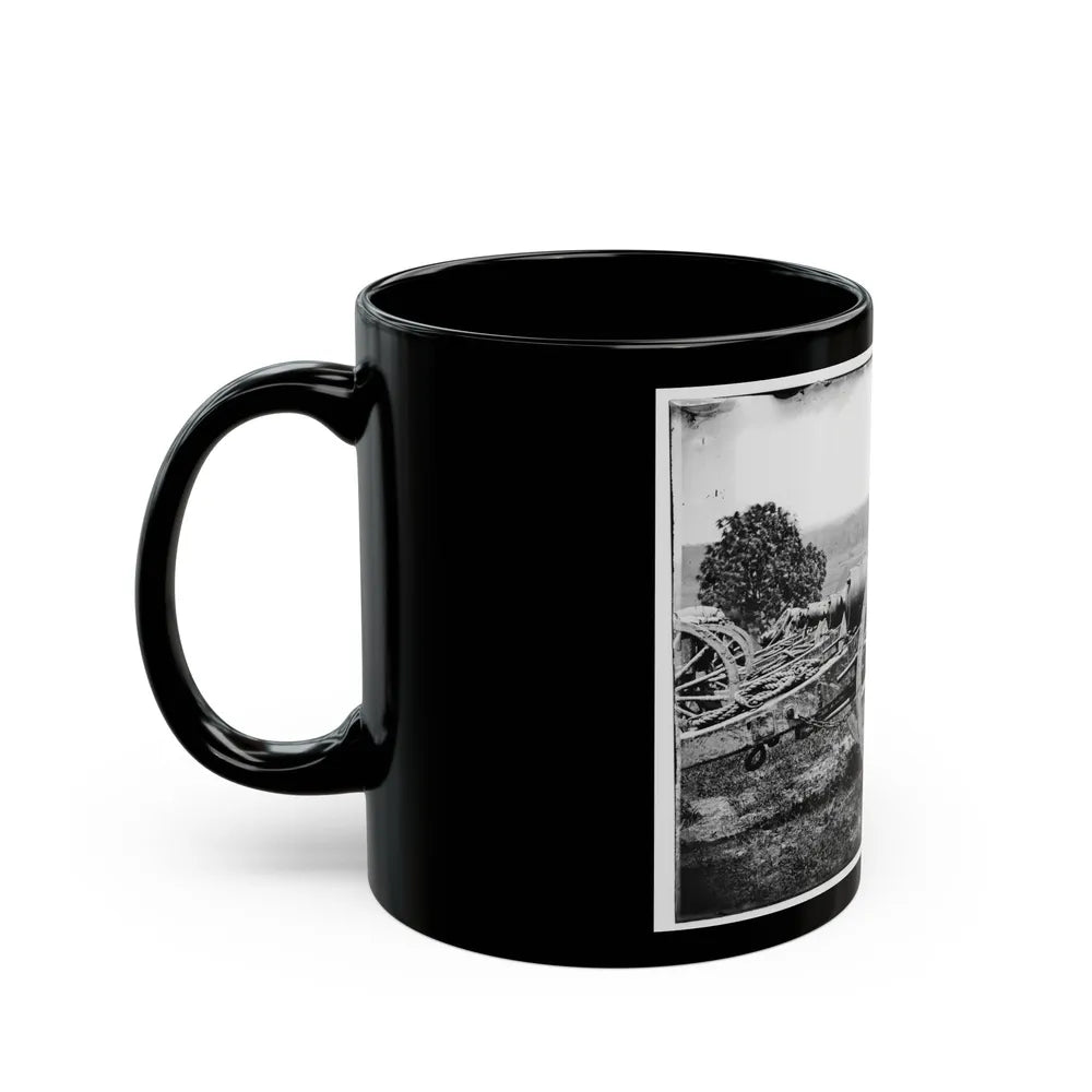 Richmond, Va., Vicinity. 1st New York Pettit's Battery, Artillery (U.S. Civil War) Black Coffee Mug-Go Mug Yourself