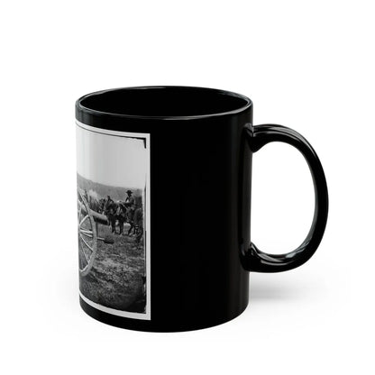 Richmond, Va., Vicinity. 1st New York Pettit's Battery, Artillery (U.S. Civil War) Black Coffee Mug-Go Mug Yourself