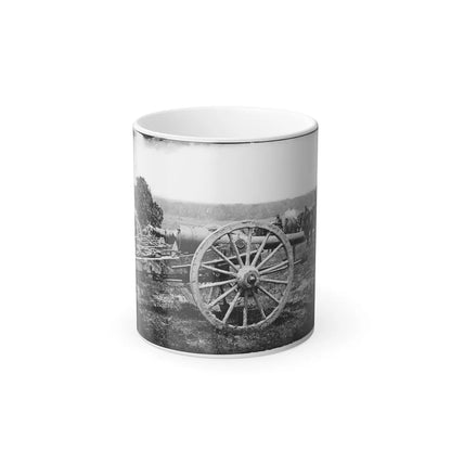 Richmond, Va., Vicinity. 1St New York Pettit's Battery, Artillery (U.S. Civil War) Color Changing Coffee Mug 11oz-11oz-Go Mug Yourself