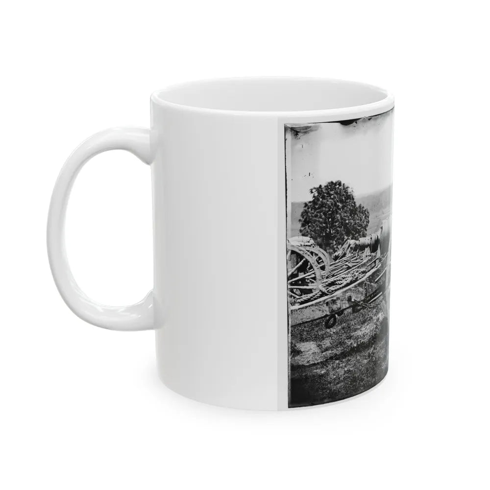 Richmond, Va., Vicinity. 1st New York Pettit's Battery, Artillery (U.S. Civil War) White Coffee Mug-Go Mug Yourself