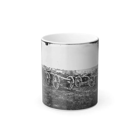 Richmond, Va., Vicinity. 20-Pdr. V Parrott Rifled Guns of the 1St New York Battery (U.S. Civil War) Color Changing Coffee Mug 11oz-11oz-Go Mug Yourself