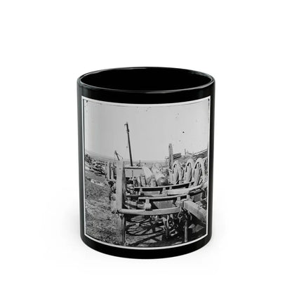 Richmond, Virginia. French 12-Pdr. Bronze Field Guns Importes From France (U.S. Civil War) Black Coffee Mug 11oz - Go Mug Yourself