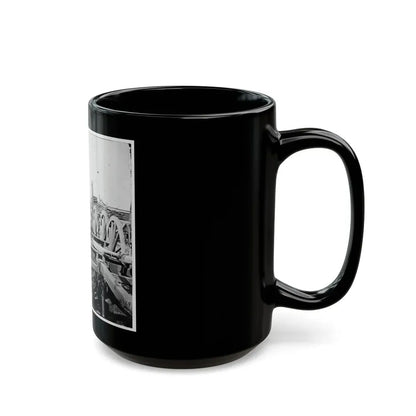 Richmond, Virginia. French 12-Pdr. Bronze Field Guns Importes From France (U.S. Civil War) Black Coffee Mug - Go Mug Yourself