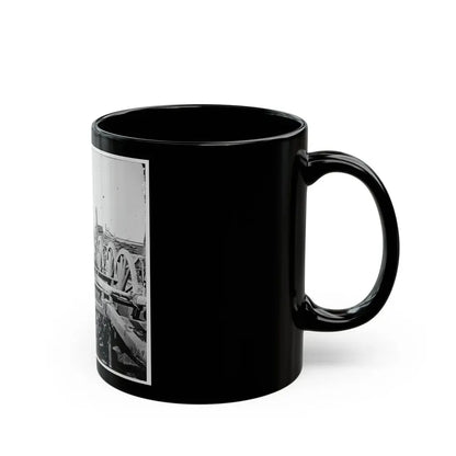 Richmond, Virginia. French 12-Pdr. Bronze Field Guns Importes From France (U.S. Civil War) Black Coffee Mug - Go Mug Yourself