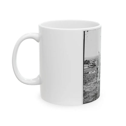 Richmond, Virginia. French 12-Pdr. Bronze Field Guns Importes From France (U.S. Civil War) White Coffee Mug-Go Mug Yourself