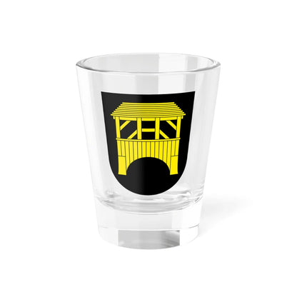 Rickenbach TG-blazon (Switzerland) (Coat of Arms) Shot Glass 1.5oz 1.5oz - Go Mug Yourself