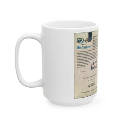 RIDE IN A PINK CAR (VHS COVER) - White Coffee Mug - Go Mug Yourself