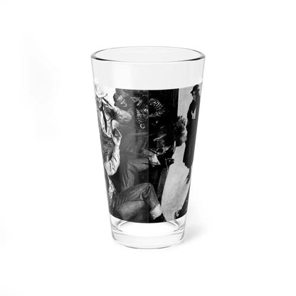 Riding High, Liberty magazine, November 14, 1936 (Magazine Illustration) Pint Glass 16oz-16oz-Go Mug Yourself