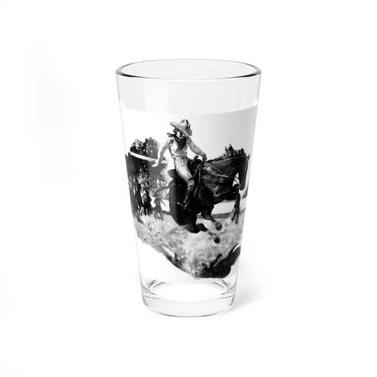 Riding High, Liberty magazine, November 21, 1936 (Magazine Illustration) Pint Glass 16oz-16oz-Go Mug Yourself