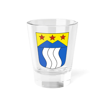 Riederalp-blazon (Switzerland) (Coat of Arms) Shot Glass 1.5oz 1.5oz - Go Mug Yourself