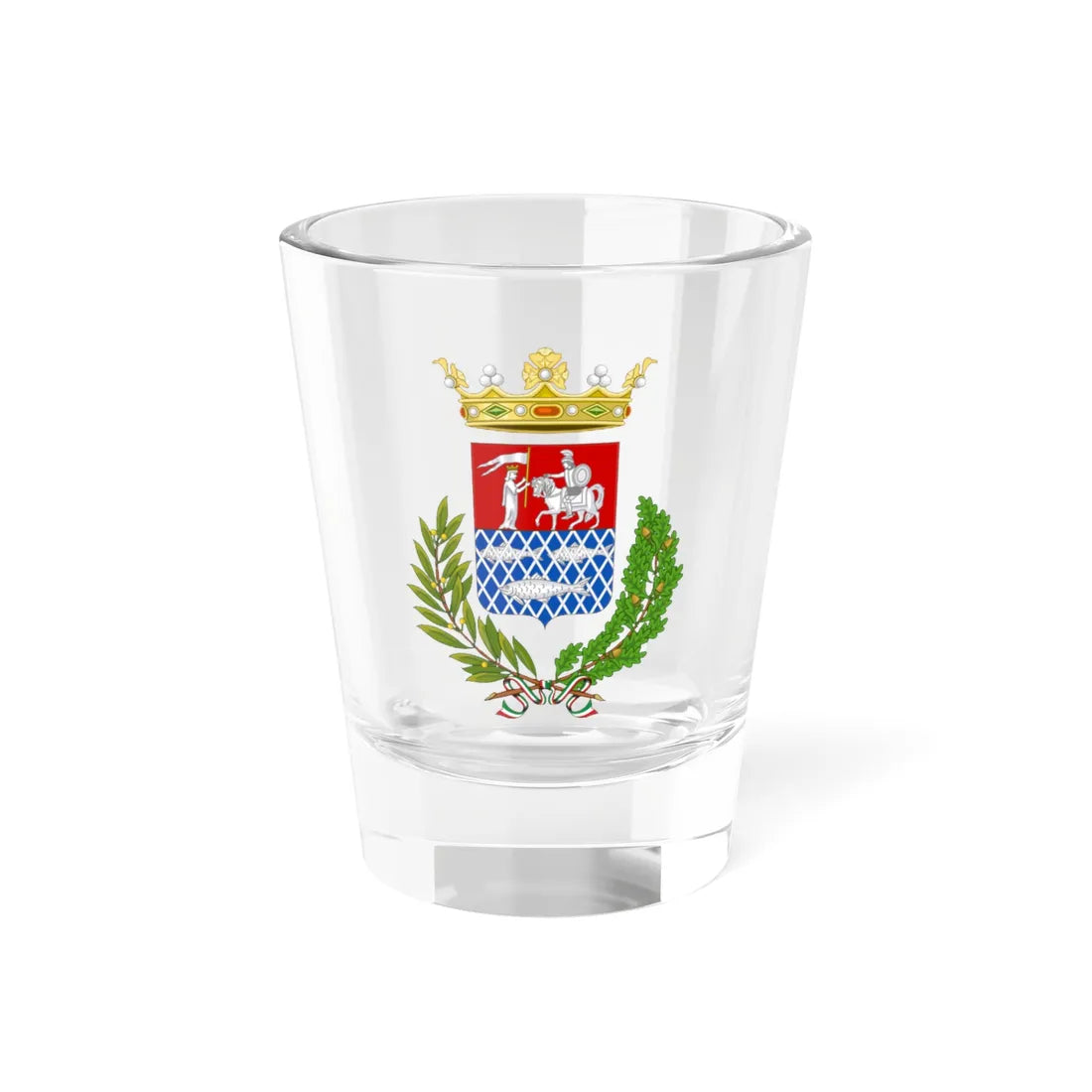Rieti-Stemma (Italy) (Coat of Arms) Shot Glass 1.5oz 1.5oz - Go Mug Yourself