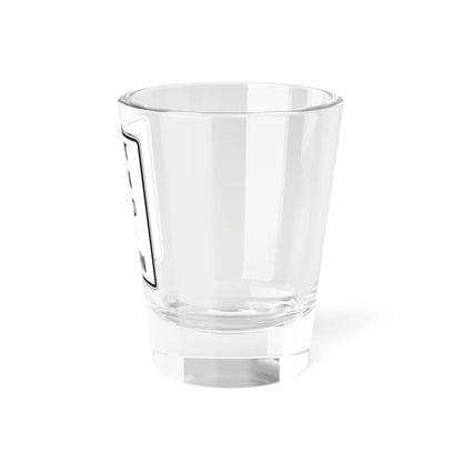 RIGHT TURN YIELD TO UTURN Delaware R10-16-DE (Delaware) (Road Sign) Shot Glass 1.5oz - Go Mug Yourself