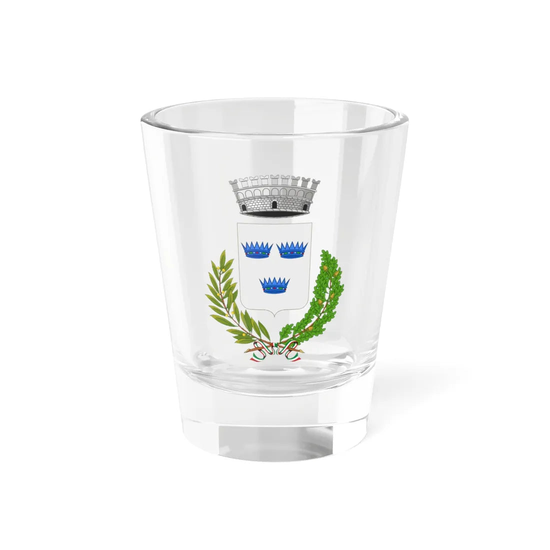 Rignano sullArno-Stemma (Italy) (Coat of Arms) Shot Glass 1.5oz 1.5oz - Go Mug Yourself
