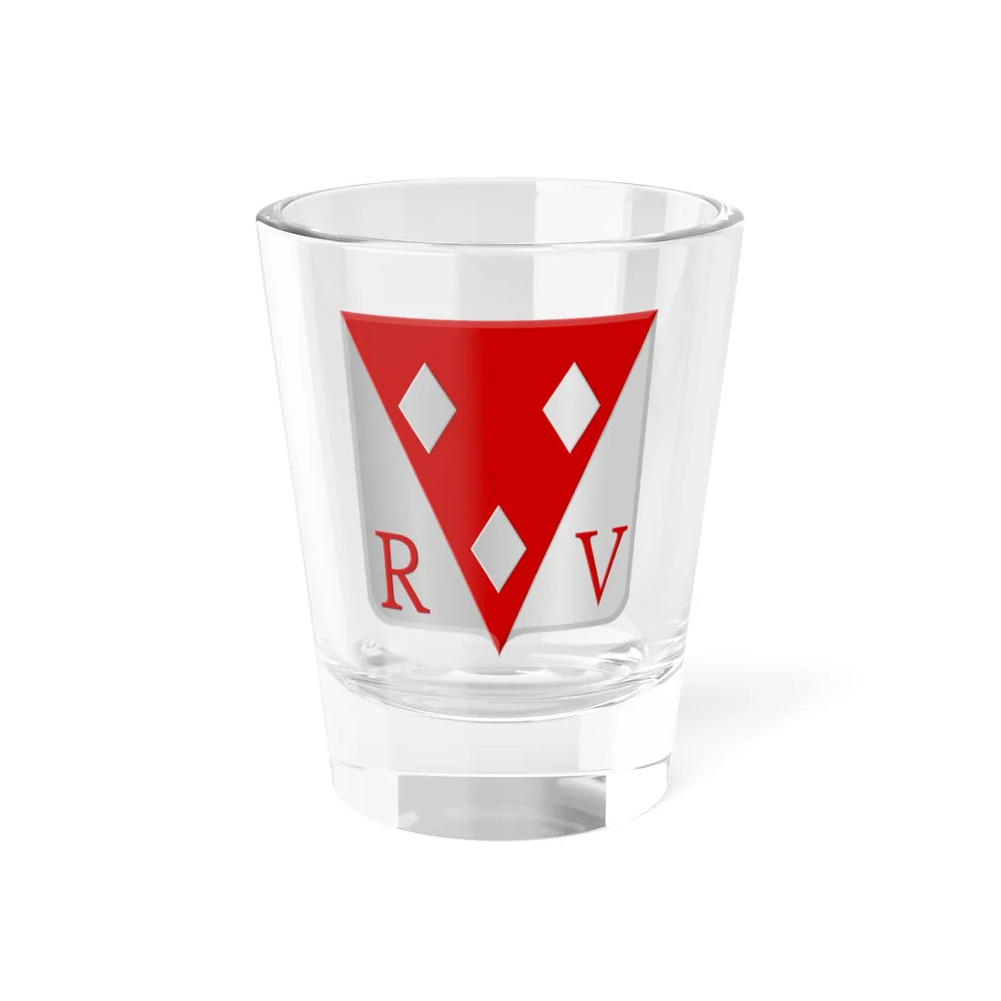 Rijkevorsel wapen (Belgium) (Coat of Arms) Shot Glass 1.5oz 1.5oz - Go Mug Yourself