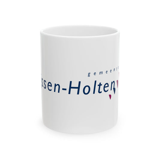 Rijssen-Holten vlag (Netherlands) White Coffee Mug-11oz-Go Mug Yourself