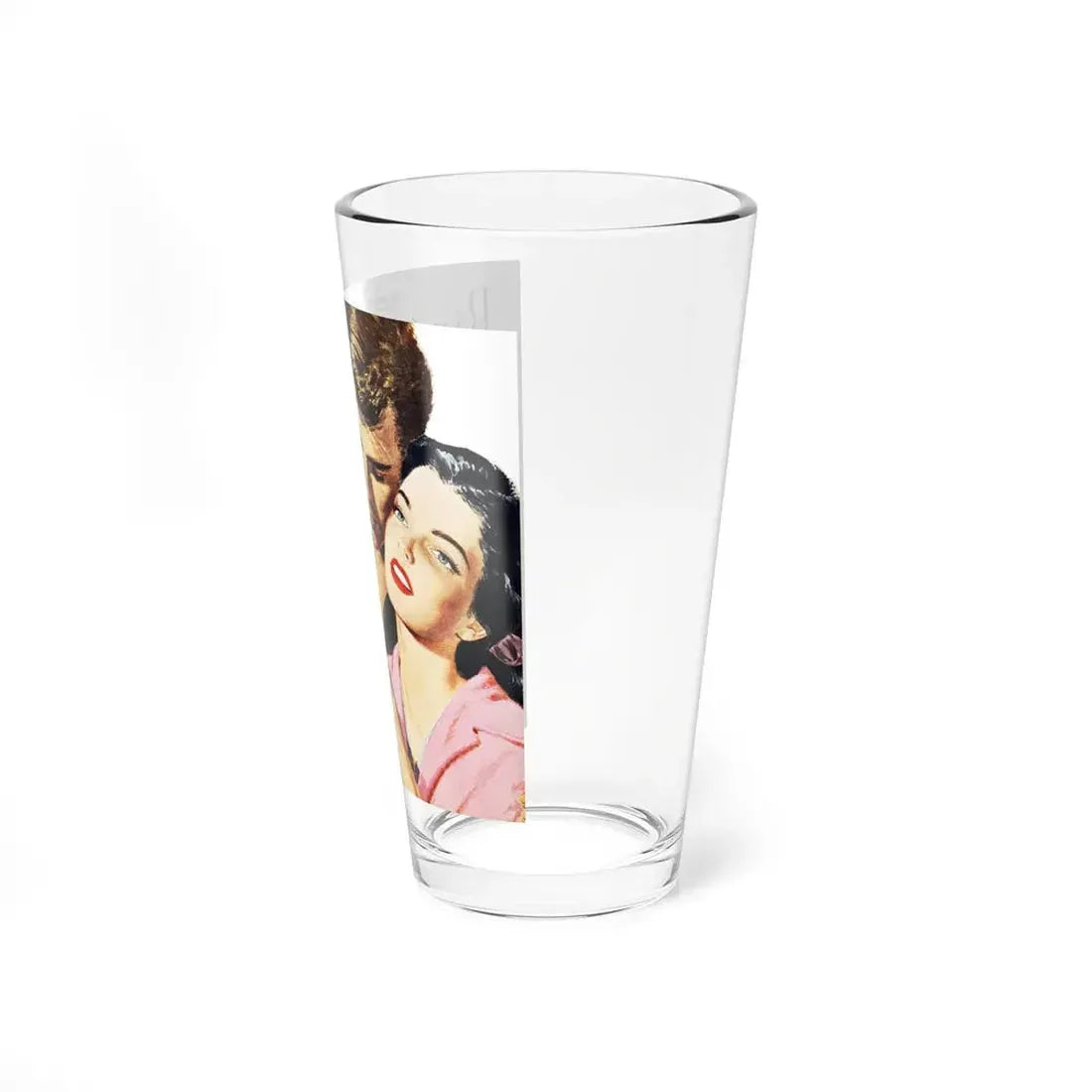 Ring Around A Lady, Redbook, October 1951 (Magazine Illustration) Pint Glass 16oz - Go Mug Yourself