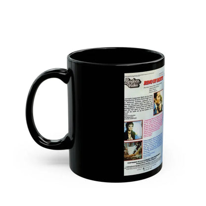 RING OF DEATH (VHS COVER) - Black Coffee Mug - Go Mug Yourself