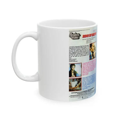 RING OF DEATH (VHS COVER) - White Coffee Mug - Go Mug Yourself