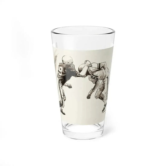 Ringing the Bell, November-1974 Illustration (Reader's Digest, 1974) (Magazine Illustration) Pint Glass 16oz 16oz - Go Mug Yourself